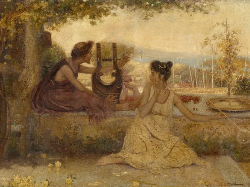 1871-Theo van Doormael - Fare le bolle di sapone